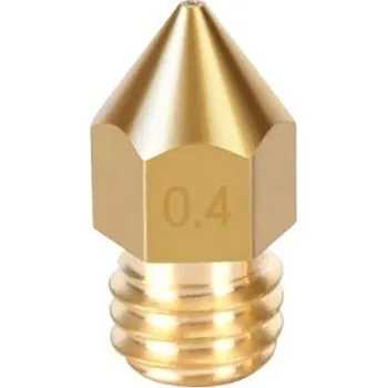 Příslušenství k 3D tiskárně Mosazná tryska KINGROON MK8 0.4mm M6