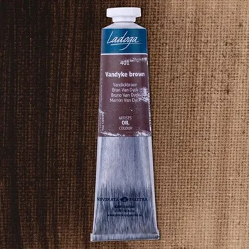Olejová barva Nevskaya Palitra 1204401 Ladoga oil 46 ml hnědá Vandyke 401