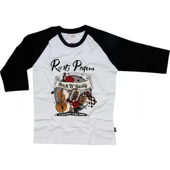 Dámské tričko Dámské tričko Rusty Pistons Rptsw44 Nocatee Rock\'N\'Rusty white/black - XS / bílá