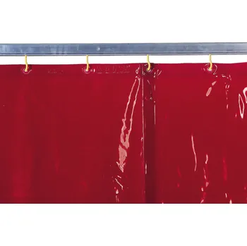 Příslušenství ke svářečce Svařovací záclona KEMPER červená - 220 x 130 cm 70100403