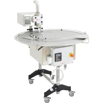 Plnička medu Swienty DAM 2000+ s otočným stolem d100