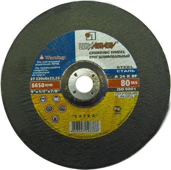 Brusný kotouč LUGA ABRASIVE Kotouč brusný na ocel | 230x6,0x22,2 mm