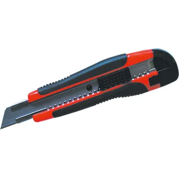 Pracovní nůž STAVTOOL Nůž ulamovací pogumovaný | C60, 18 mm