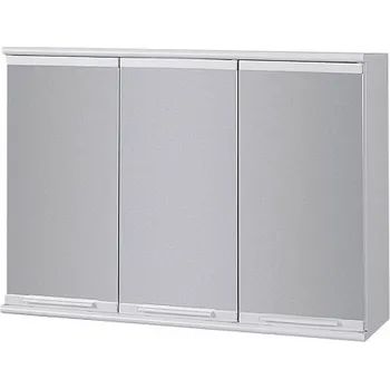 Koupelnový nábytek Olsen spa Triga II koupelnová skříňka 60 x 55 se zrcadlem - kovové provedení