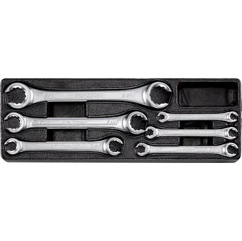 Ruční nářadí HONITON Sada klíčů na převlečné matice 6 dílů | plastové plato A