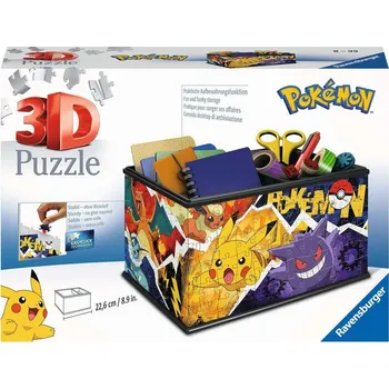 3D puzzle Ravensburger Úložná krabice Pokémon 216 dílků