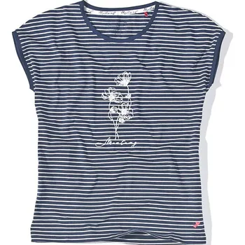 MUSTANG Dámské modro-bílé tričko bez rukávu CLEO XS 6180_2100.547