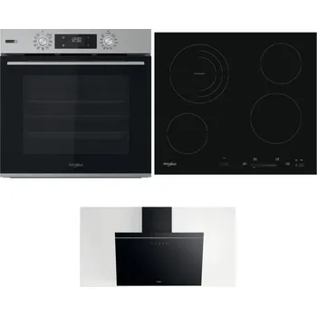 Set domácích spotřebičů WHIRLPOOL OMSK58HU1SX + WHIRLPOOL AKT 8900 BA + WHIRLPOOL AKR 62F LT K