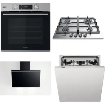 Set domácích spotřebičů WHIRLPOOL OMSK58HU1SX + WHIRLPOOL TKRL 661 IX EU + WHIRLPOOL AKR 62F LT K + WHIRLPOOL WIC 3C33 PFE