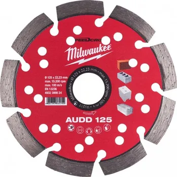 Řezný kotouč Milwaukee AUDD 125 SPEEDCROSS Diamantový kotouč 125mm - 4932399824