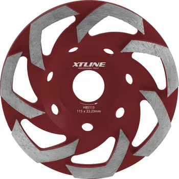 Brusný kotouč XTLINE Kotouč diamantový brusný segmentový | 115x22,2 mm