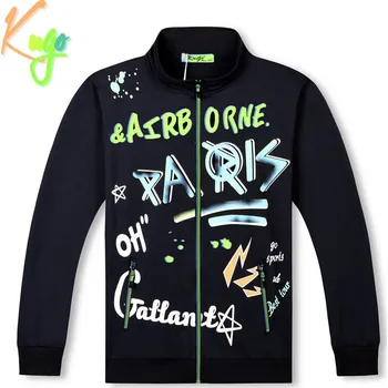 Chlapecká mikina Chlapecká mikina - KUGO MM1741, černá Barva: Černá, Velikost: 158