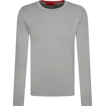 Pánský svetr HUGO Svetr San Cassius | Barva:šedý | Velikost:XXL