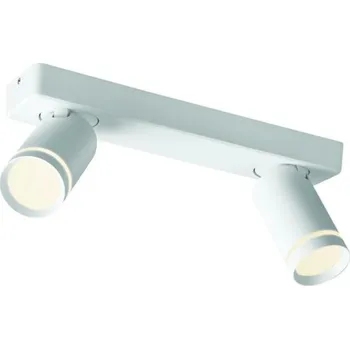 Nástěnné svítidlo ACA Lighting nástěnné a stropní svítidlo 2XGU10 DIVINO bílá hliník IP20 32X7X13,5CM RA3632SWH