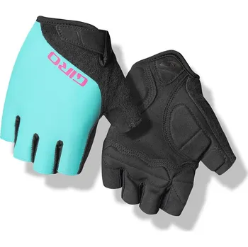 Cyklistické rukavice rukavice Giro JagEtte Screaming Teal/Neon Pink Velikost: L