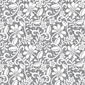 Softshell letní , vzor krajka bílá, metráž, funkční materiál