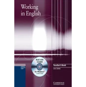 Anglický jazyk Working in English Teacher's Book with CD-ROM – Leo Jones (EN)
