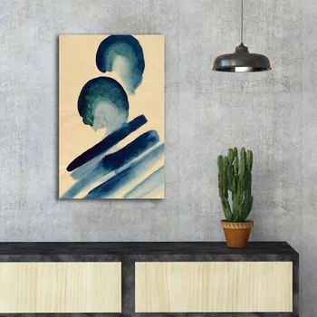 Obraz ASIR Nástěnný obraz BLUE 02 45 x 70 cm