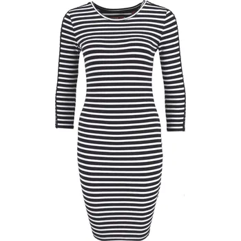 Dámské šaty Superdry Šaty Dalia | Barva:tmavě modrá | Velikost:S