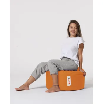 ASIR Zahradní taburet ROUND oranžový