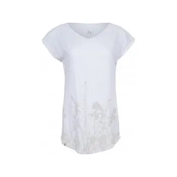 Dámské tričko Hannah MARME white (gray) 36; Bílá triko + DÁREK DLE VÝBĚRU!