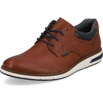 Pánské polobotky PÁNSKÉ POLOBOTKY RIEKER 11310-22 HNĚDÁ Barva: HNĚDÁ, Velikost: 46