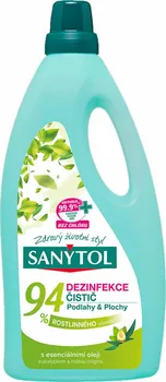 Čistič podlahy Sanytol Dezinfekce 94% čistič rostlinného původu