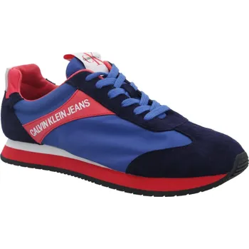 Pánská obuv CALVIN KLEIN JEANS Tenisky JERROLD | Barva:modrý | Velikost:42