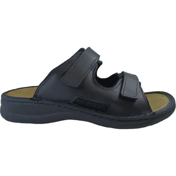 Pánské pantofle 1618 - kožené zdravotní nazouváky s vyměnitelnou stélkou s možností vlastní barvy 40