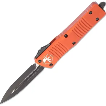 Pracovní nůž Vystřelovací Nůž Microtech Combat Troodon Orange 142-1 OR