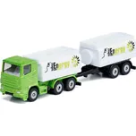 SIKU 1690 Kamion s cisternou a vlekem