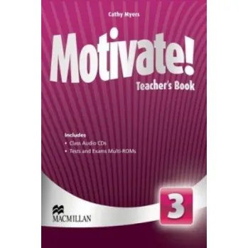 Anglický jazyk Motivate! Level 3 Teacher's Book + Class Audio + Test Pack – C Meyers (EN)