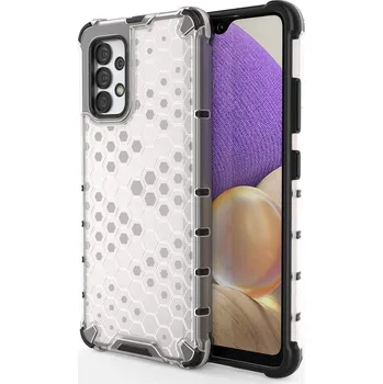 Pouzdro na mobilní telefon Hurtel Honeycomb armor kryt na Samsung Galaxy A13 5G - transparentní