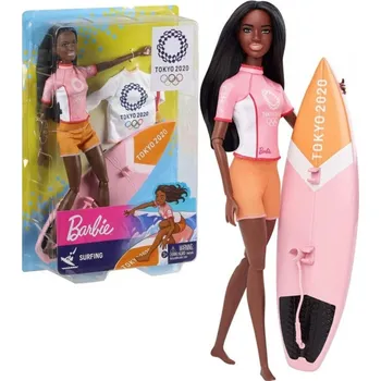 Panenka Mattel Barbie Surfing Tokyo 2020, GJL76