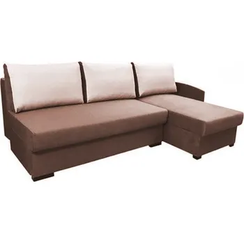 Sedací souprava Sedací souprava rohová Mini hnědá 198 x 140cm