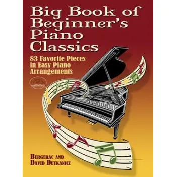 Cizojazyčná kniha Big Book Of Beginner's Piano Classics – Bergerac (EN)