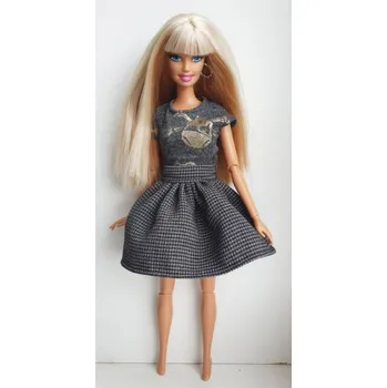 Doplněk pro panenku LOVEDOLLS Kostičkovaná šedočerná sukně