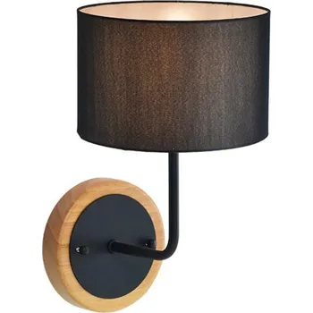 Nástěnné svítidlo ACA Lighting Textile nástěnné svítidlo OD6508WBK