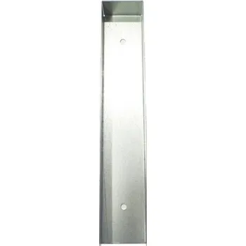 Příslušenství pro plot Držák podhrabové desky, Fe+Zn, 300mm, koncový