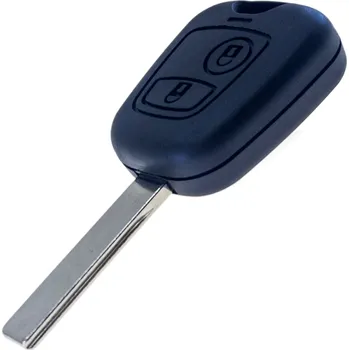 Autoklíč Autoklíče24 Obal pro klíč Peugeot 307/Citroën C2/C3 2tlačítkový HU83 