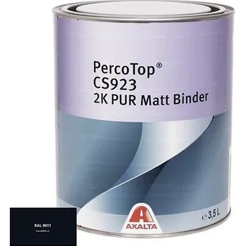 barva na kov Matná polyuretanová 2K barva Axalta PercoTop MATT RAL 9011
