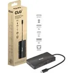 Club3D CSV-1598 Club3D Dokovací stanice USB Gen2 Type-C na Dual DisplayPort 4k60Hz 7-in-1 Portable Dock