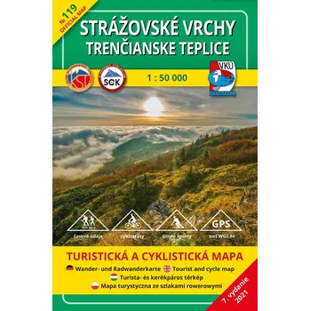 VKÚ Harmanec Strážovské vrchy - Trenčianske Teplice - mapa č. 119