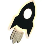 ACA Lighting nástěnné svítidlo LED 5.5W 3000K 385lm NASA černá MDF 24X13X3.8CM ZM21005WBK