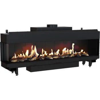 Krbová vložka KRATKI LEO 200 levá plynová krbová vložka - propan butan