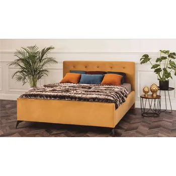 Postel Hauss Moderní postel Milos (mnoho velikostních variant) Odstín postele: Potah skupiny I, Úložný prostor: ZÁKLADNÍ kostra bez úložného prostoru, Rozměr matrace: 180 x 200 cm