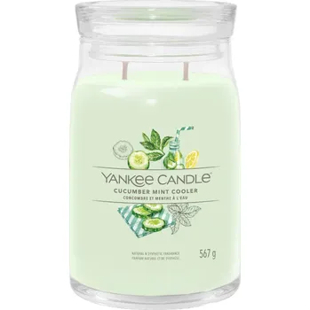 Svíčka Yankee Candle Signature Cucumber Mint Cooler