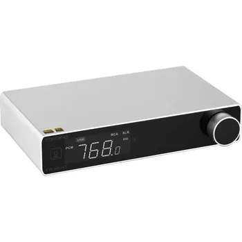 Sluchátkový předzesilovač Topping E70 Velvet - stříbrná