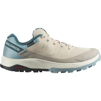 Dámská běžecká obuv Salomon Outrise Gore-Tex W feather gray / stone blue / stargazer - UK 7