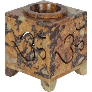Aroma lampa Mani Bhadra Mani Bhadra Aroma lampa symbol OM Mastek, 9,5 x 8 x 8 cm